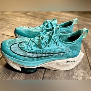 Nike Airzoom Alpfafly Hyper Turquoise Running Shoes Women’s 7